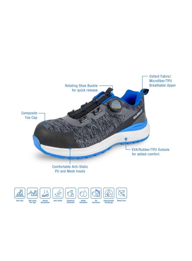 Gazelle أحذية السلامة GS9930 ULTRA من الكومبوزيت مقاس - 43 - Image 2